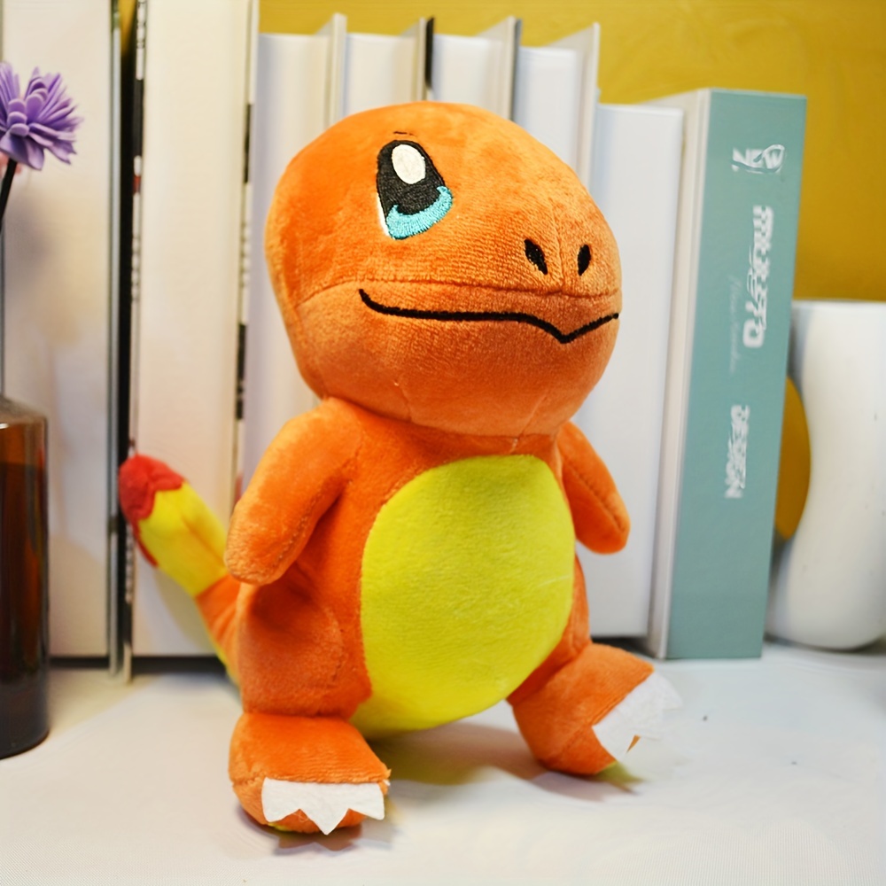 Anime Plush Doll Cute Figure Charmander Bulbasaur - Temu Canada