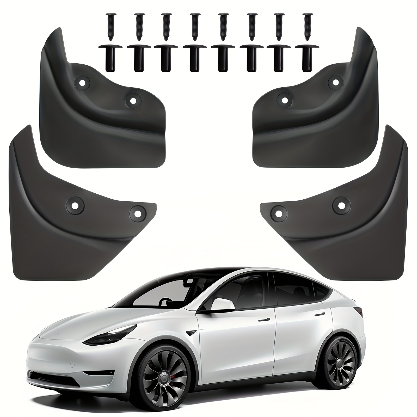 For Model Y Mud Flaps Splash Guards No Need To - Temu Canada