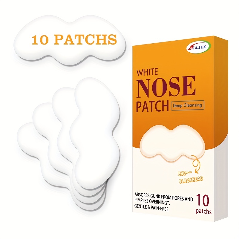 10 Pcs Blackhead Nose Patch Pack Clean Blackhead Nose Mask