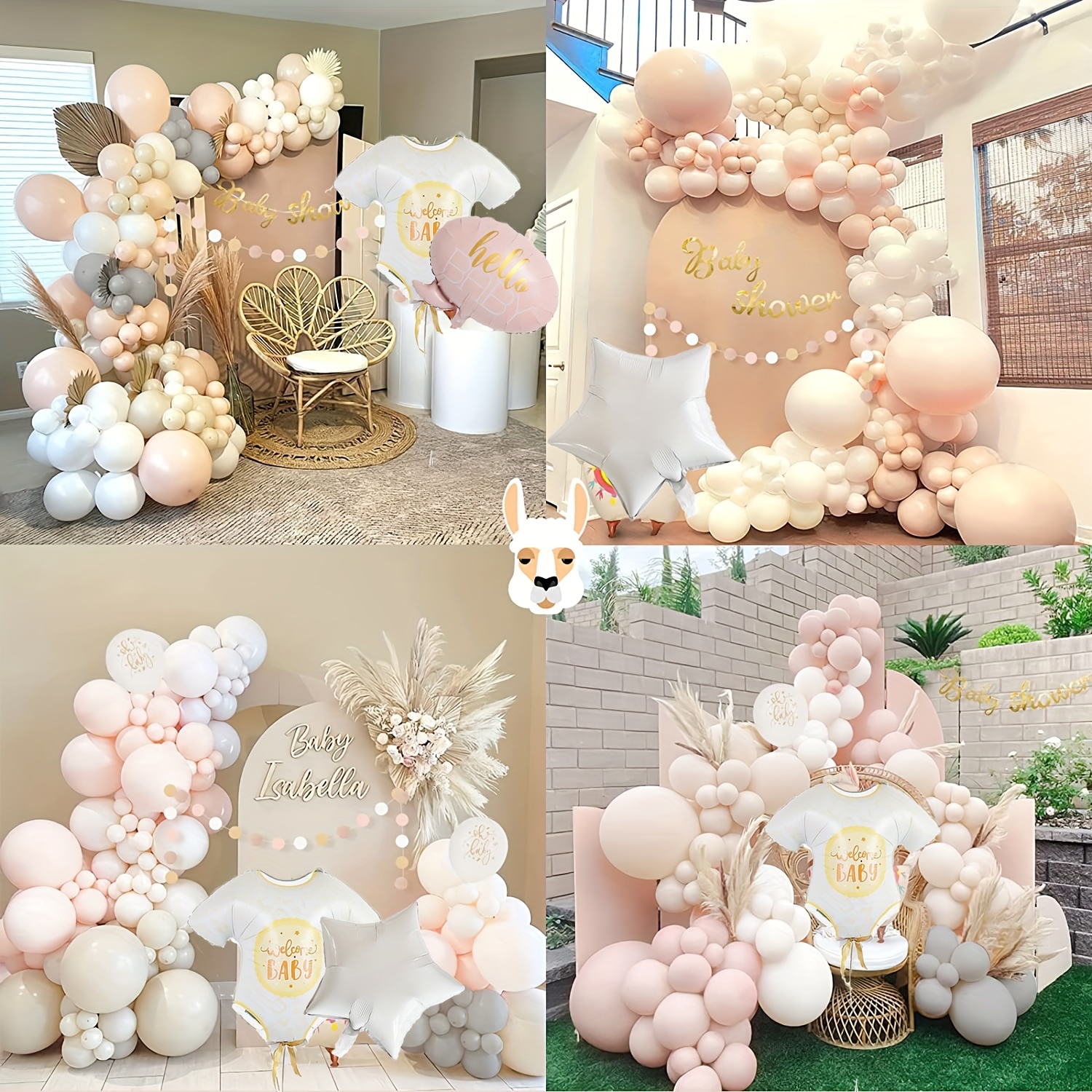 Gender Reveal Cloud Balloon Garland Arch Kit Pastel - Temu