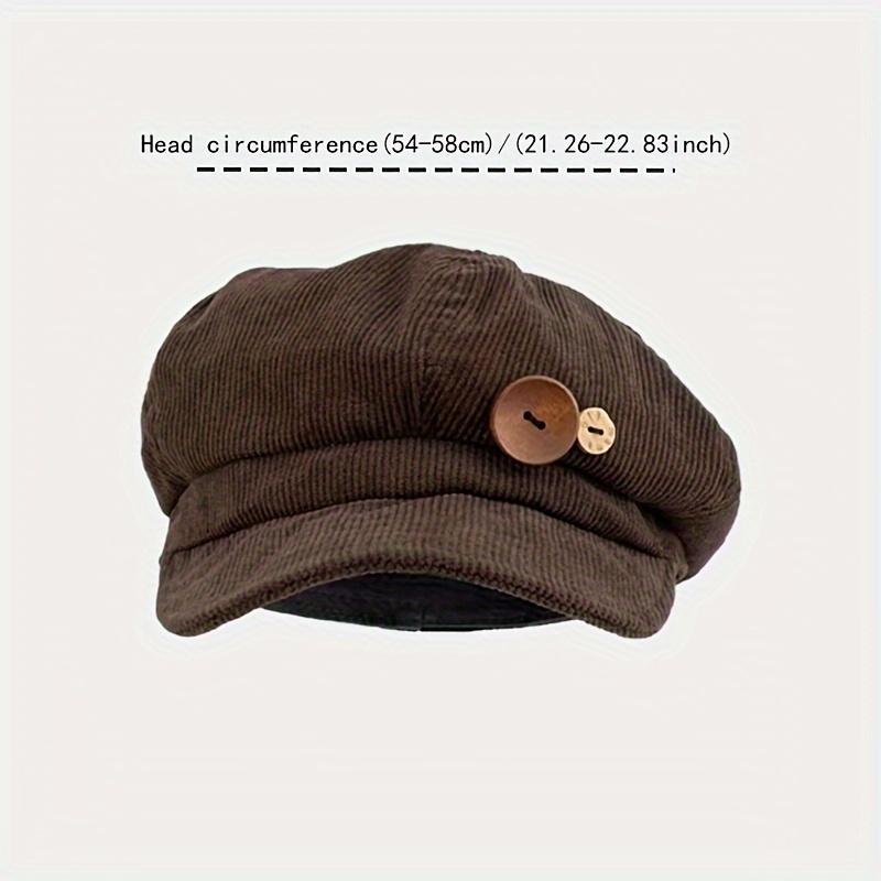 ★ TATIANA★ Vintage Corduroy Hunting Cap HT8160 3 Colors 5 ○TATIANA○ Vintage Corduroy Hunting Cap HT8160 3 Colors 500