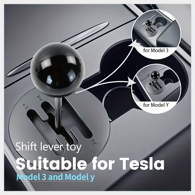Accessoires Tesla Model Y, Shifter porte-gobelet pour Tesla Model 3/Y,  ShifterNinja Tesla Accessoire, Fake Shifter, TDAH Adult Fidget Toy Gift -   France