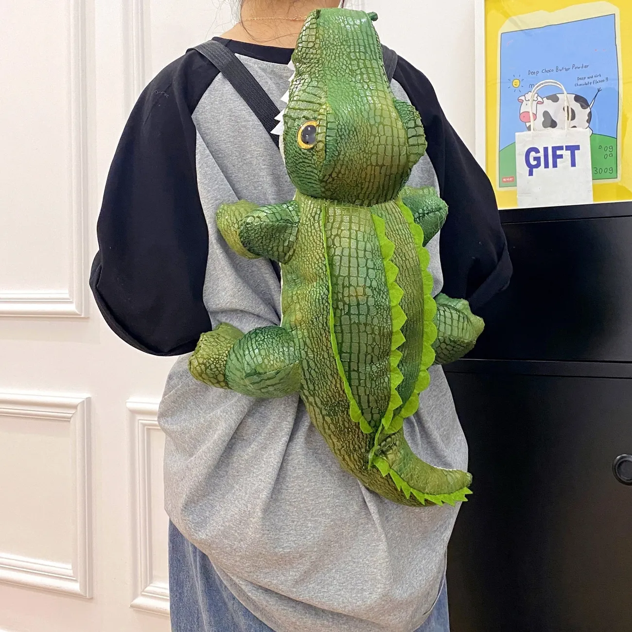 Trendy Cute Cartoon Crocodile Shape Children's Funny Backpack With Coloful  Choice For School Cool Bag - Temu Denmark