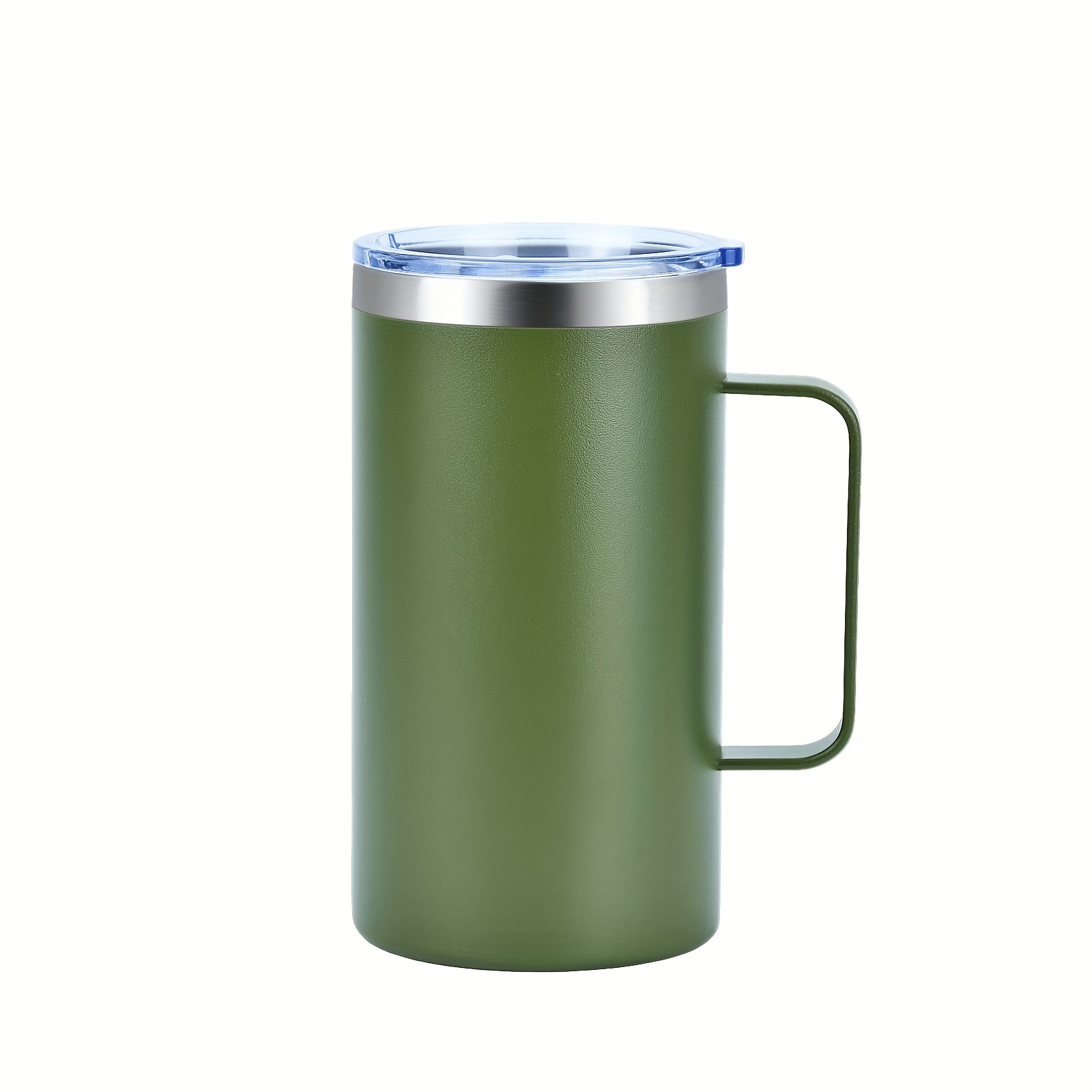 500ml Coffee Mug With Handle,Stainless Steel Insulated Travel Tumblers With  Lid, Double Wall Vacuum Camping Cup for Hot & Cold Drinks Tea