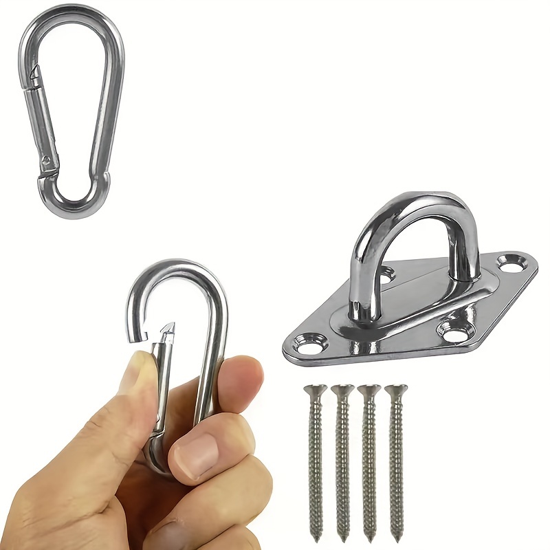 Big Stainless Steel Rigging Quick Lock Snap Hook with Screw