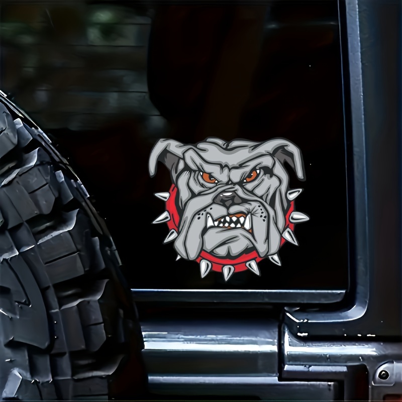 Bulldog hotsell car decal