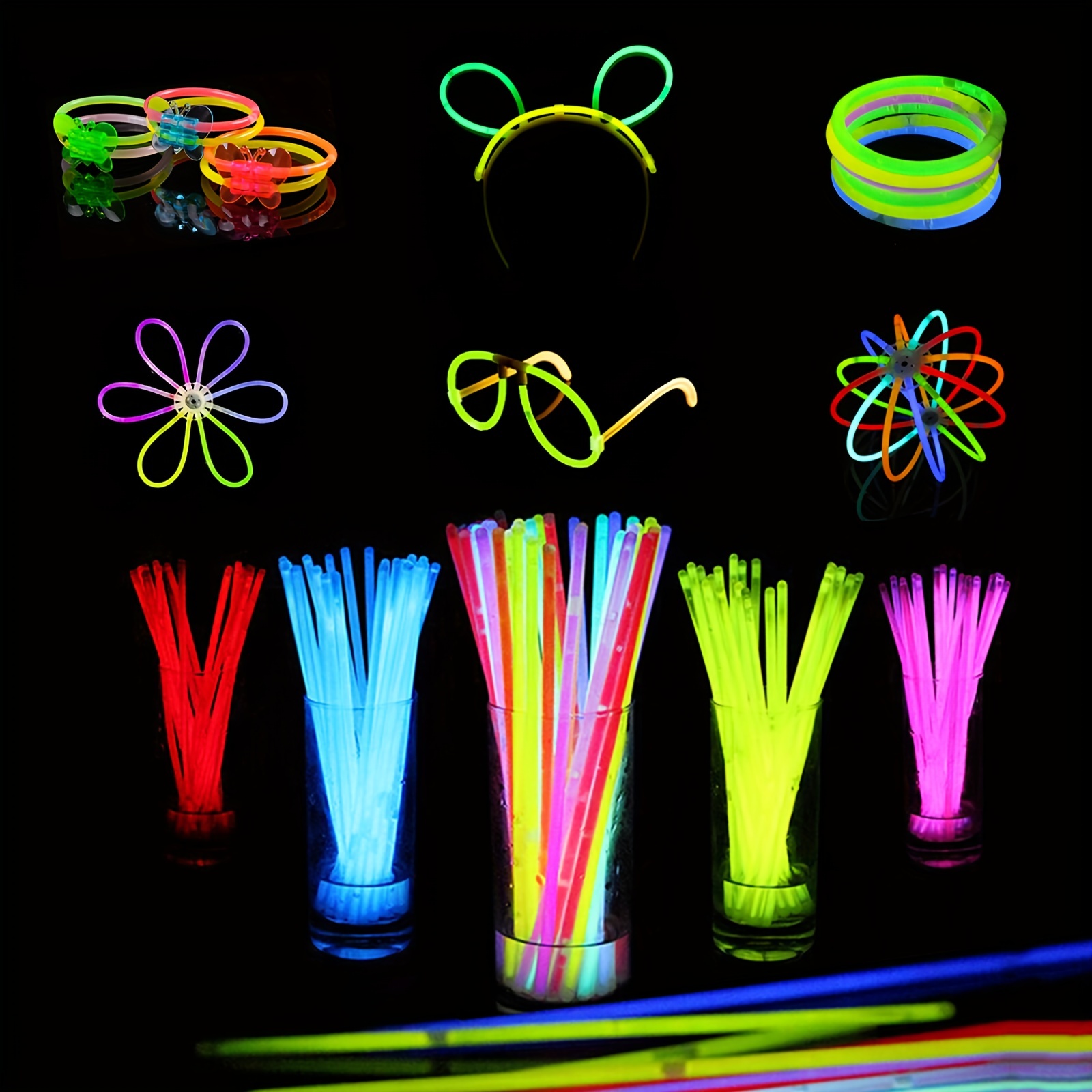Glow Stick Bracelets - Pack of 100 