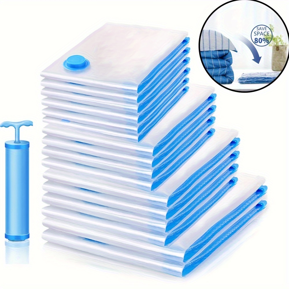 Clear Vacuum Compression Storage Bags Sealed Moving Bags For - Temu