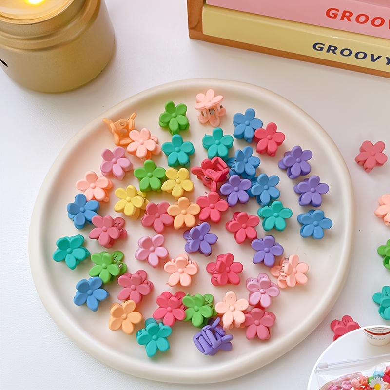 50pcs Mini Hair Claw Clips For Baby And Girl