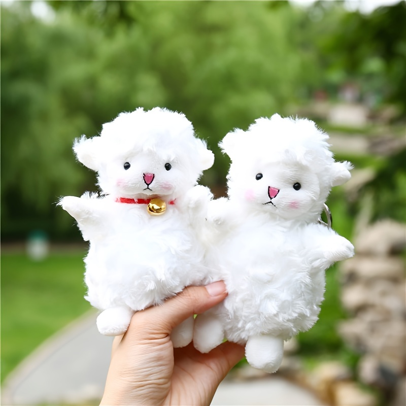 16cm Lovely Sheep Doll Toy Simulation Little Lamb Hanging