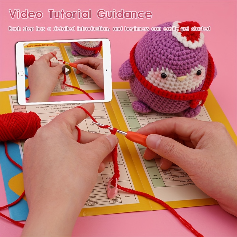 Bunny Crochet Kit. Crochet Kit for Beginners. Crochet Kit Beginner.  Amigurumi Bunny. Gift for Mom. Gift for Crafter. Adult Craft Kit. 