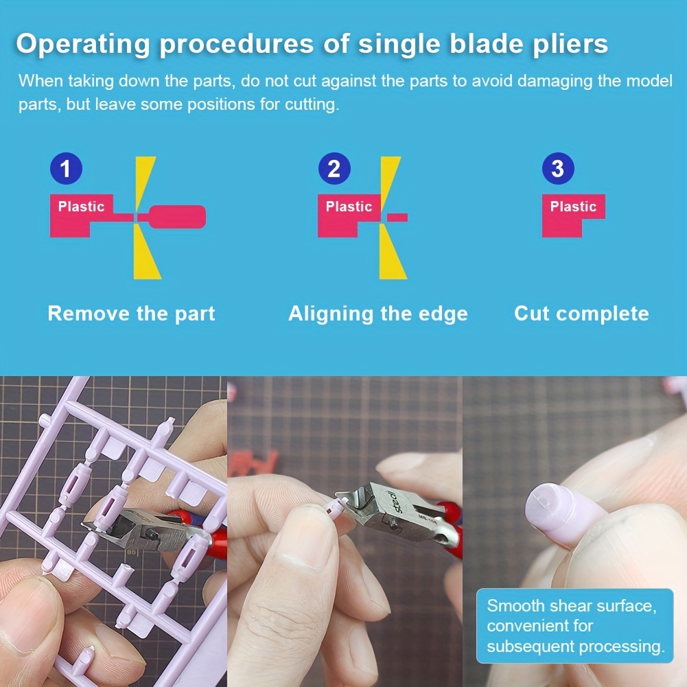 Water Mouth Pliers Shear Pliers Oblique Pliers Model Up To The Small Pliers  Oblique Mouth Industrial Grade Electronic Thin Blade Wire Cutting  Electrician