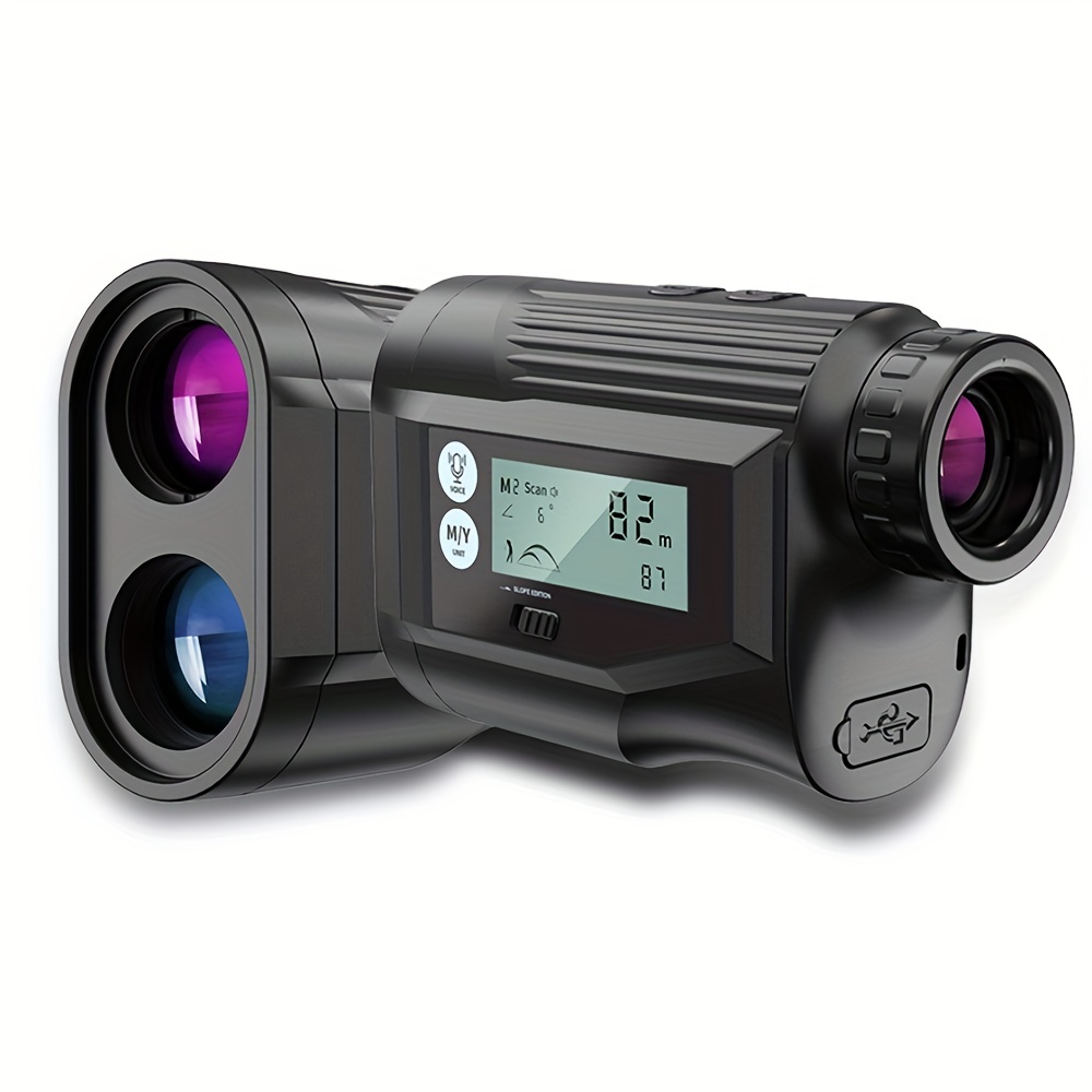 Telémetro Láser De Golf Con Pendiente Y Pantalla Táctil HD - Temu