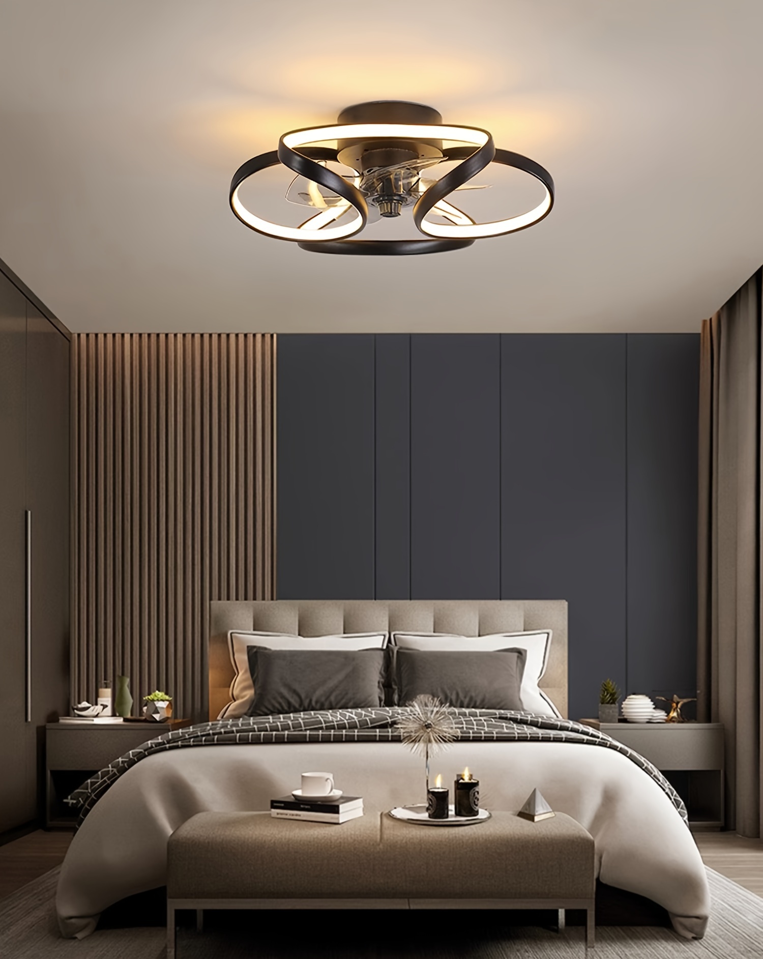 Ceiling Fan Light Remote Control 6 Speeds 3 Colors Low Temu Australia