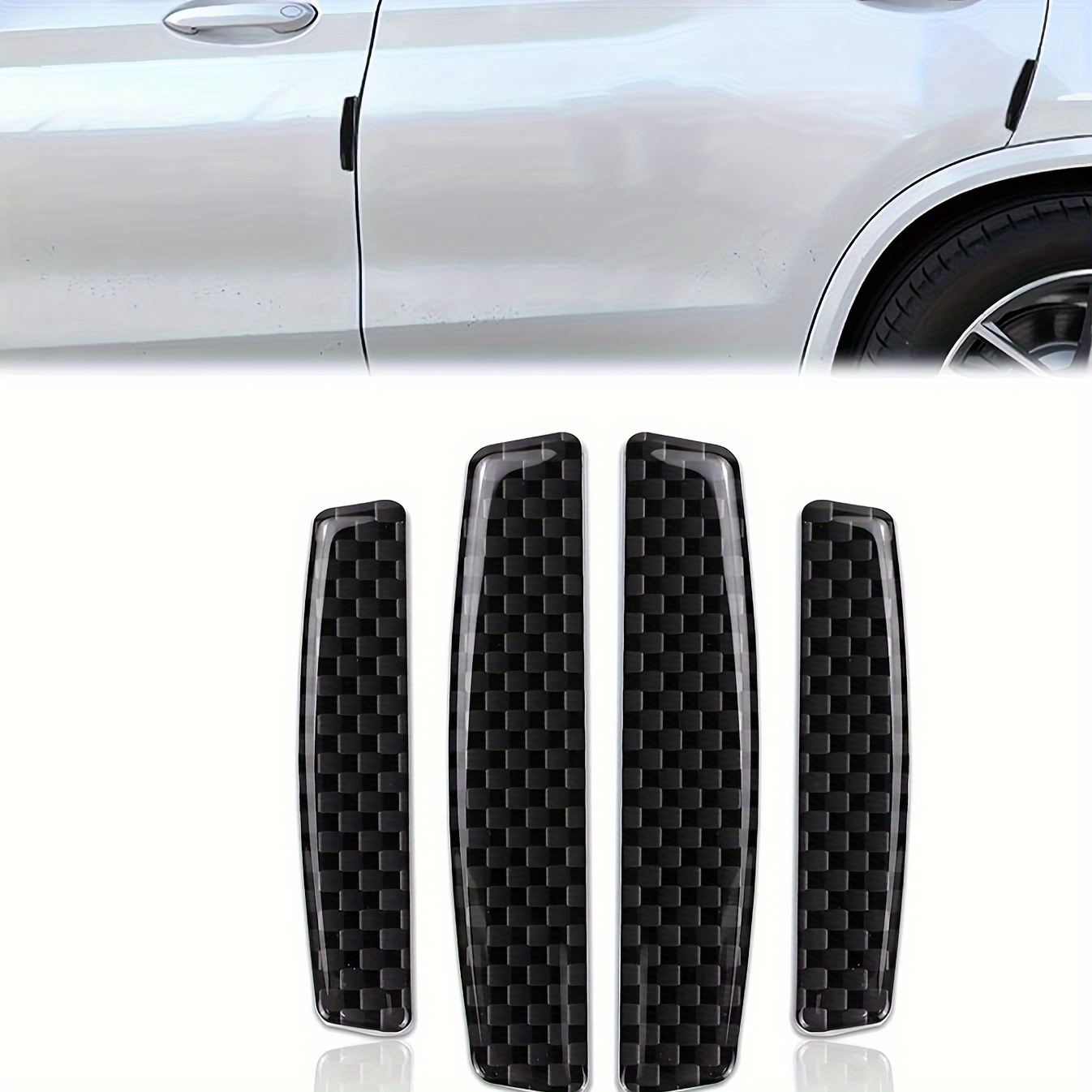 Autotür-Kantenschutz, 5 × 10 M Universal-Einstiegsleisten-Schutzfolie, Auto-Aufkleber-Schutzfolie,  für Auto kratzfest (transparent)