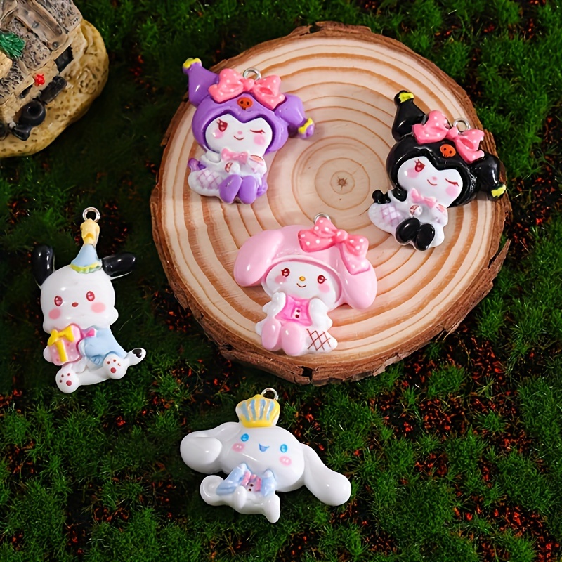 Hello Kitty Kurumi Melody Cinnamoroll Pochacco Charms - Temu