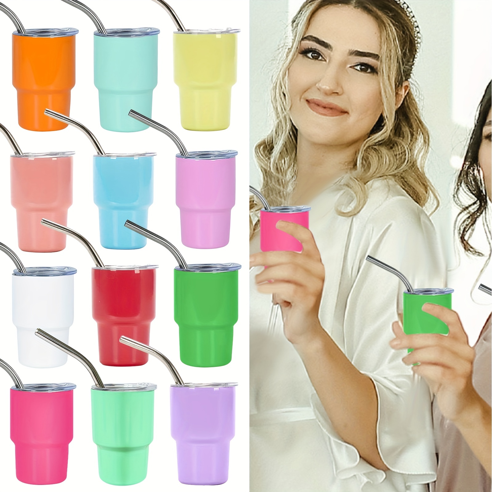 Tumbler Design Shot Cups Stainless Steel Shot Glasses With - Temu