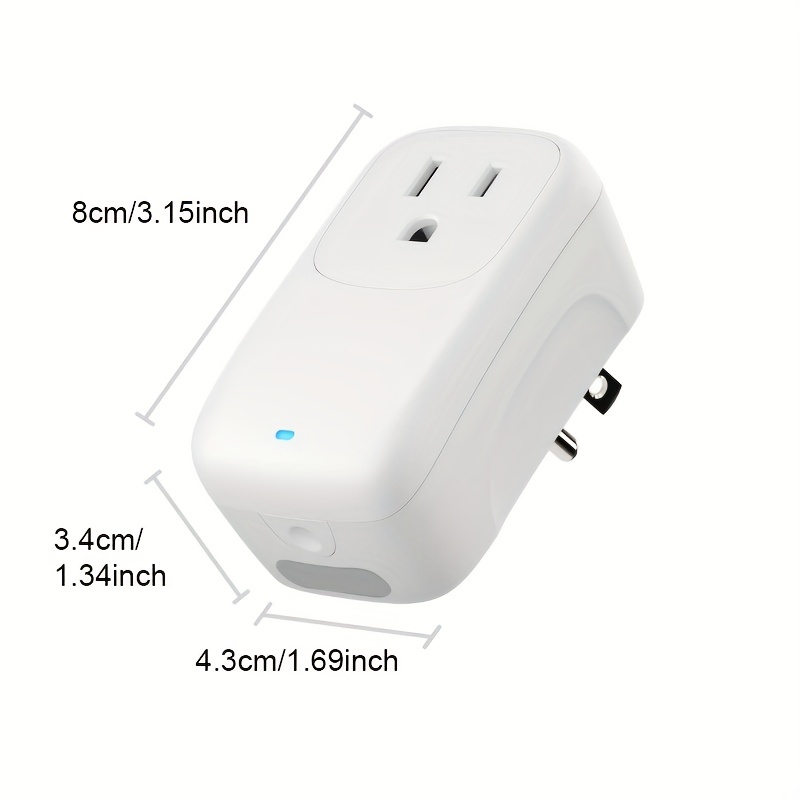 BroadLink Smart Plug, Mini Wi-Fi Timer Outlet Socket Works with