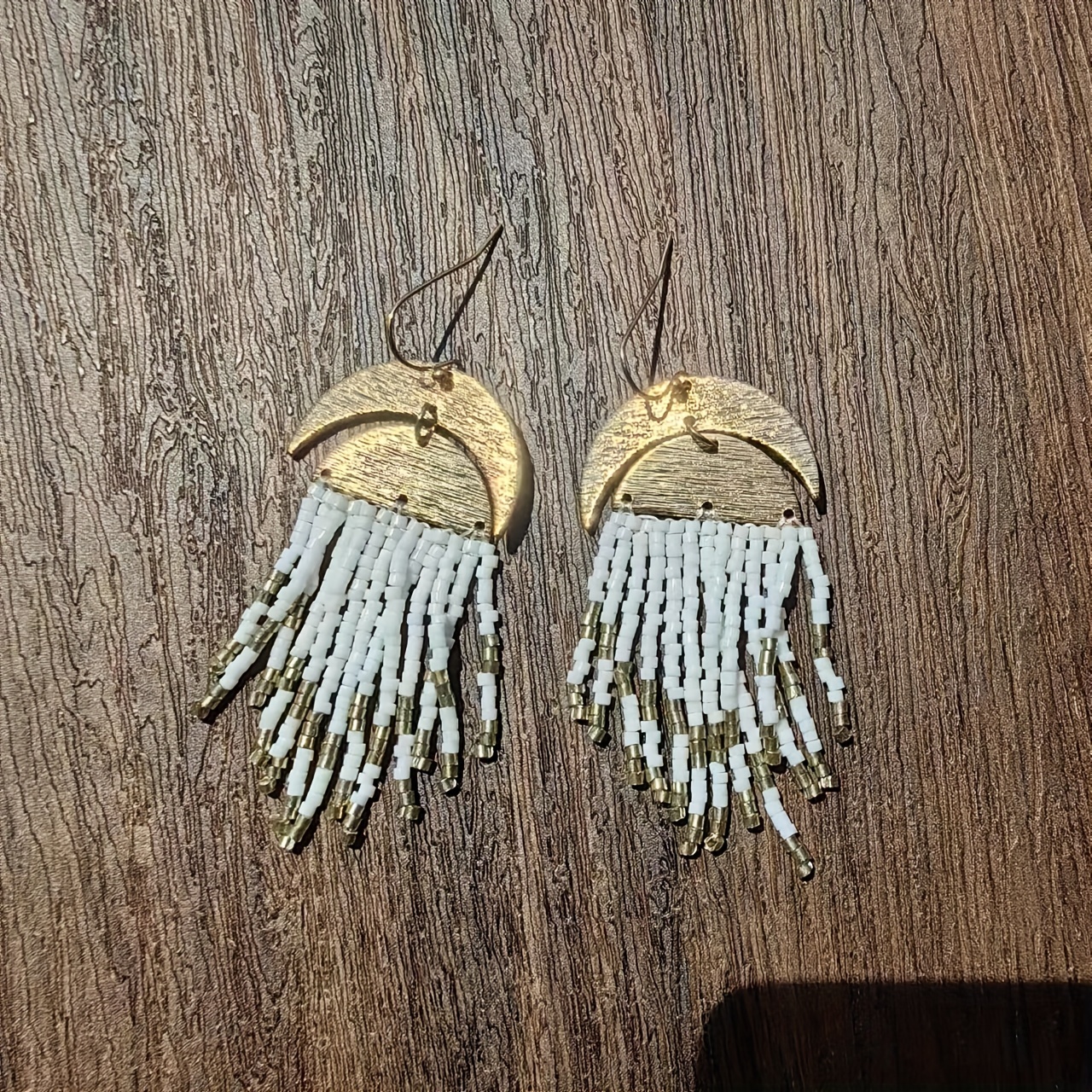 Women's Bohemian Beaded Tassel Earrings, Stylish