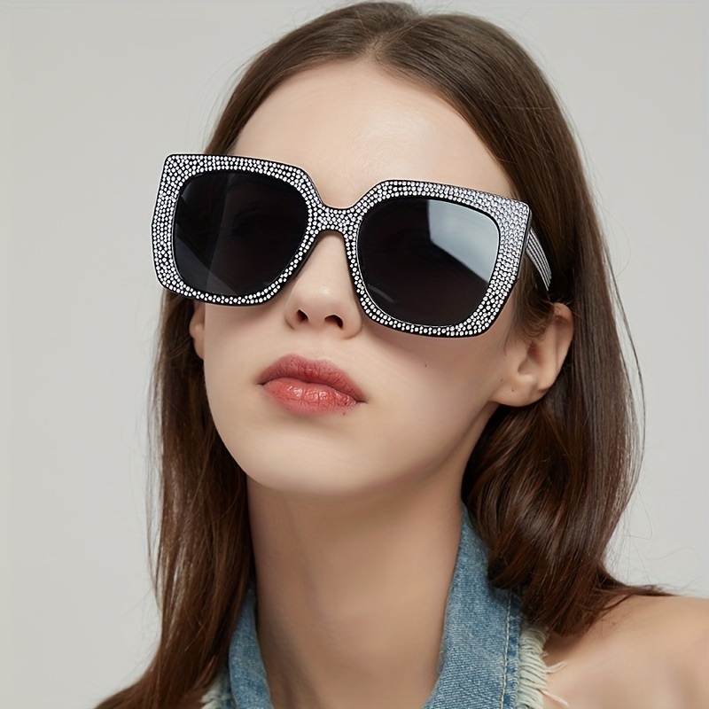2022 New Summer Fashion Unique Patch Sunglasses Women Brand Vintage Square  Sun Glasses Female Beach Shades Oculos De Sol - Sunglasses - AliExpress