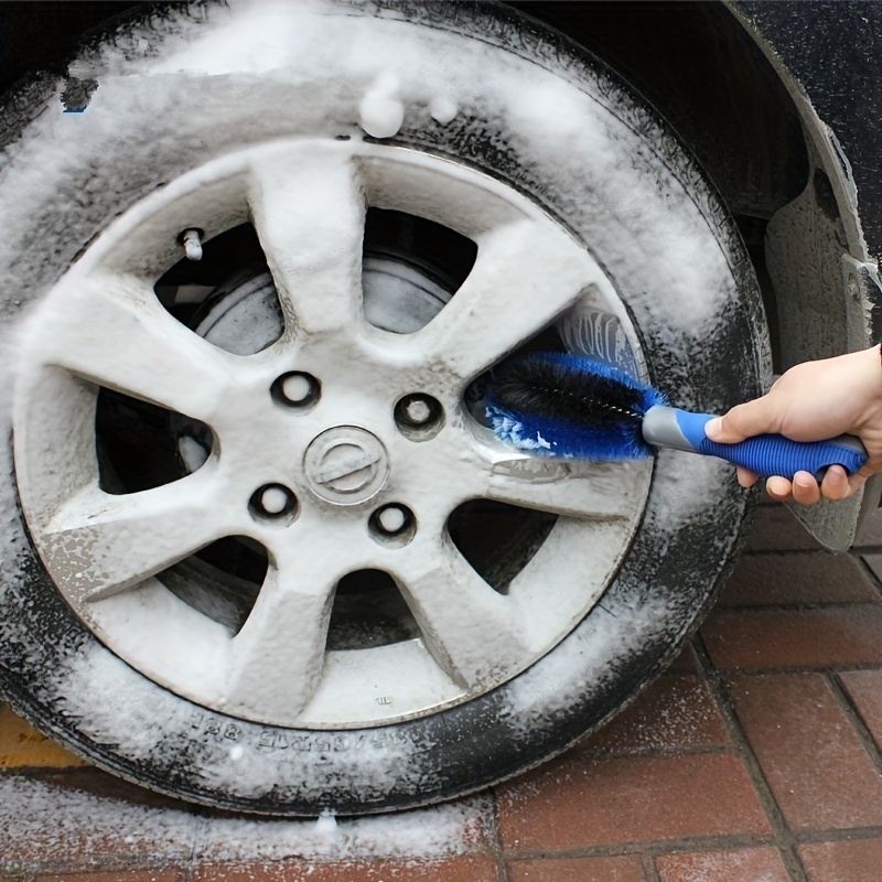 Tire Bristle Brush Car Cleaning Brush Car Washing Brush - Temu