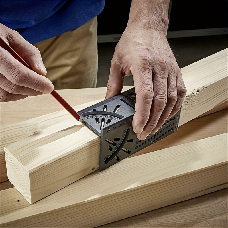 Woodworking Square Size Mitre Angle Ruler - Temu