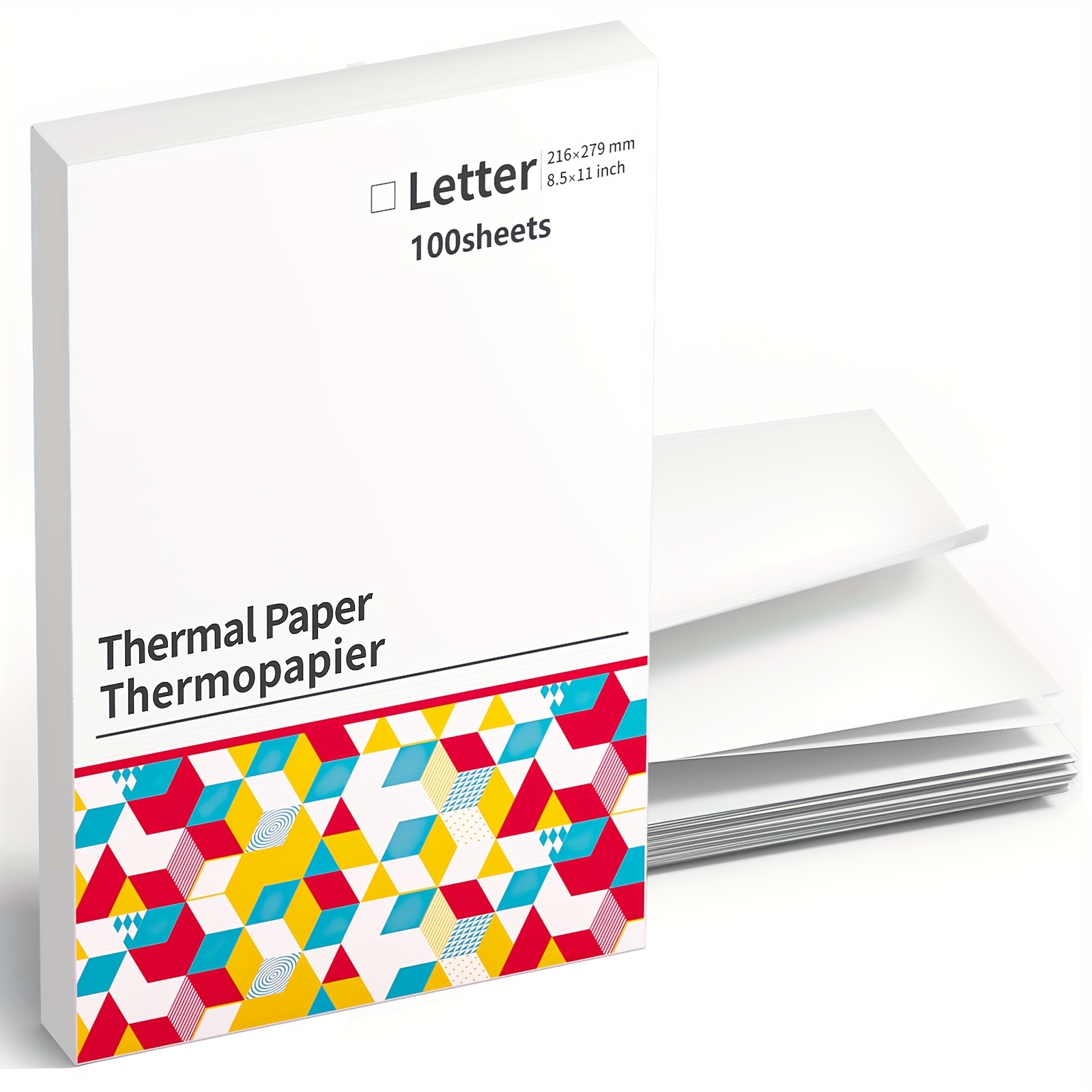 Thermal Printer Paper 8.5 X 11 Us Letter Size Paper - Temu