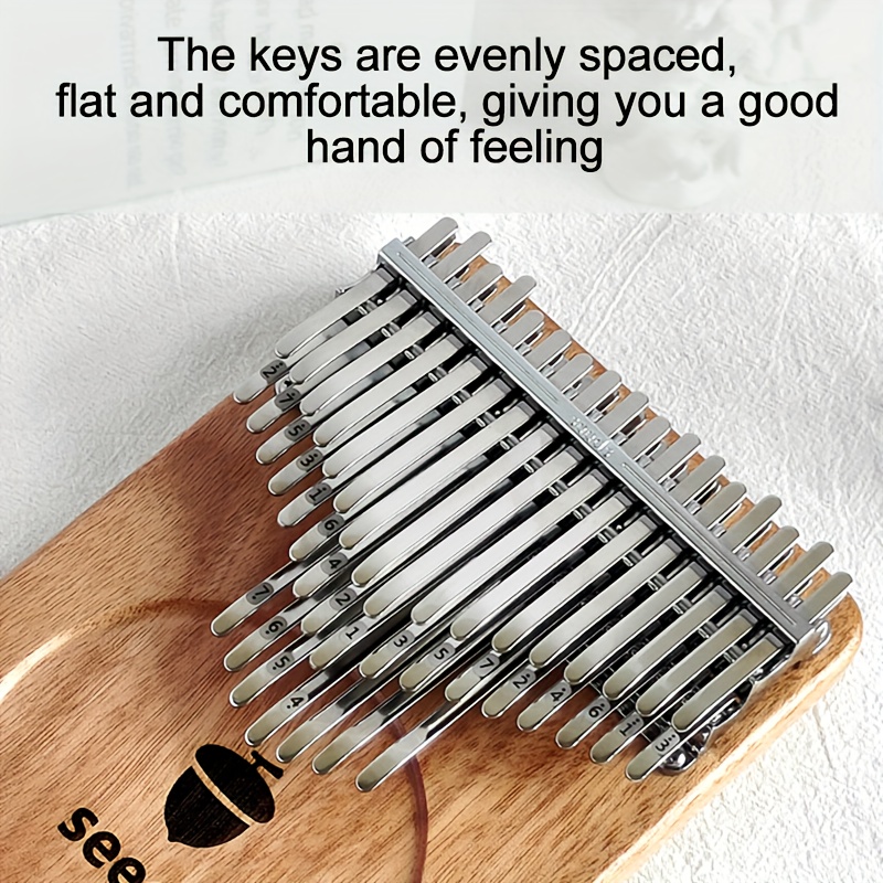  Seeds Kalimba 41 Keys, Advanced Thumb Piano C- Tuned