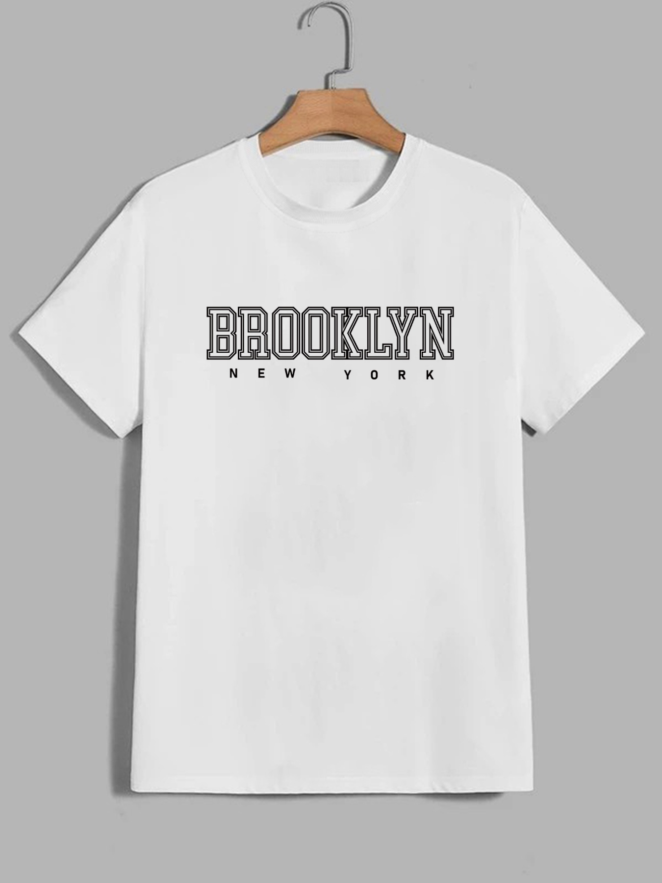 Black Logo New York Oversized T-Shirt