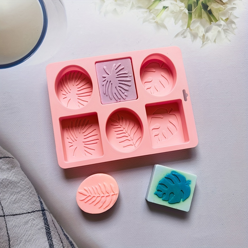 6 cavity Rectangle Oval Silicone Soap Mold Handmade Soap - Temu