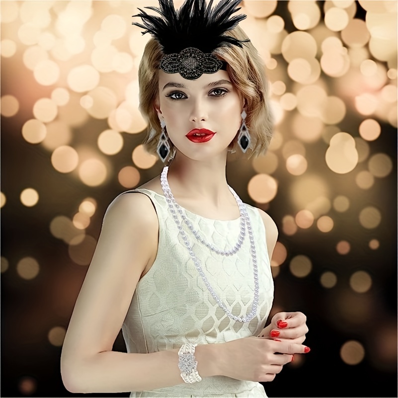 MIVAIUN 1920 Accessories, Année 20s Gatsby Costume Accessoires