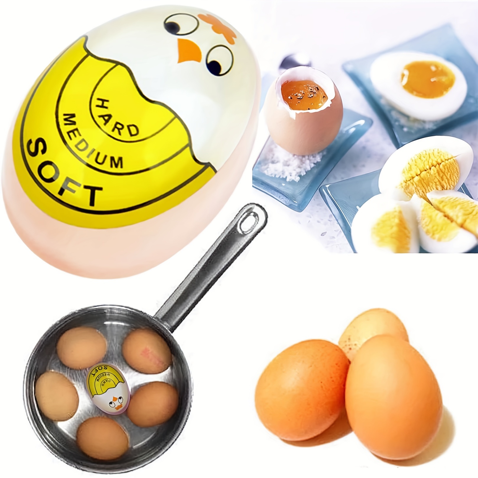 Mechanical Timer Kitchen Device Gadget Sets Egg Boiling Cooking
