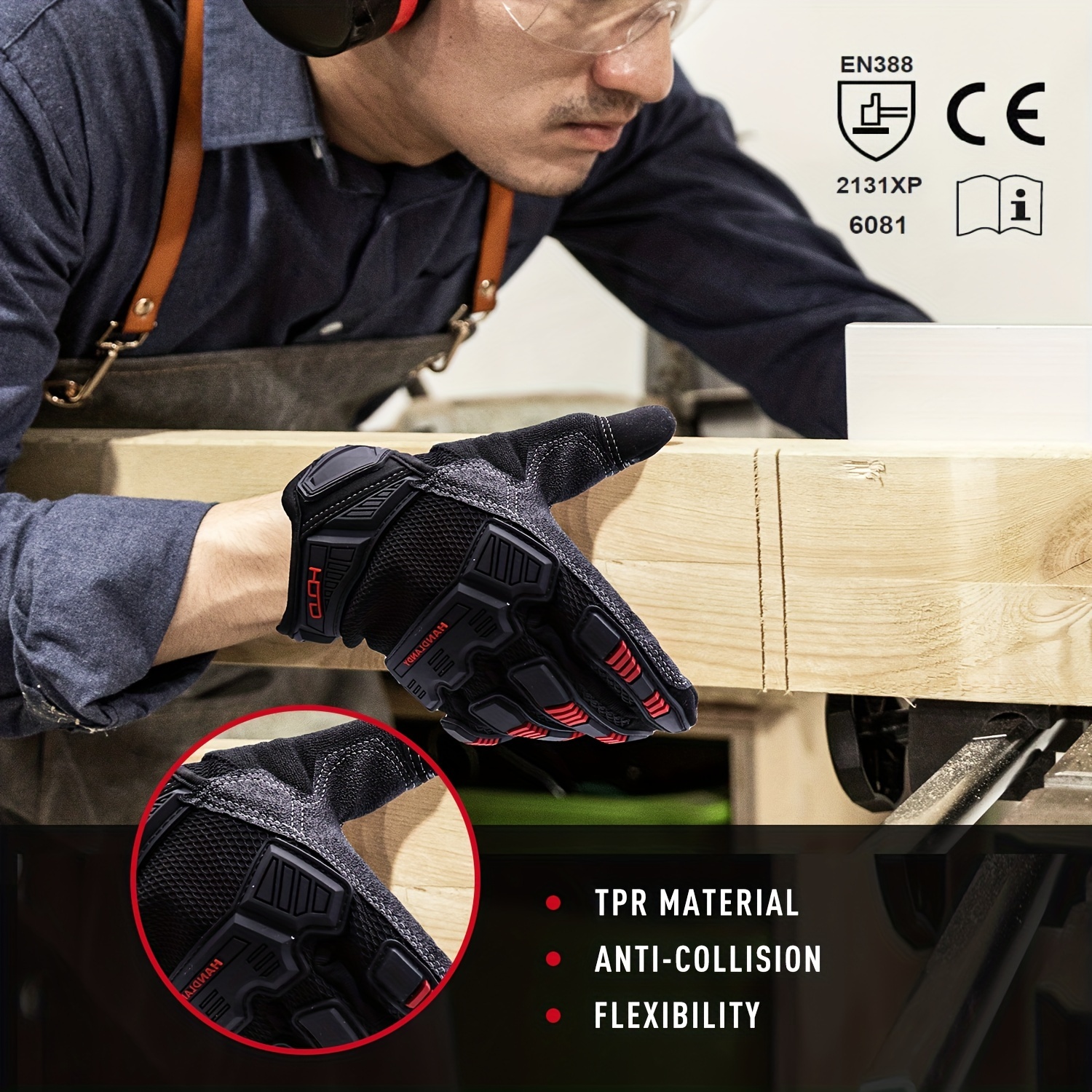 The Original Durable Mechanic Work Gloves with Secure Fit, Flexible Grip  for Men - China Mechanic Glove and Mechanic Work Gloves price