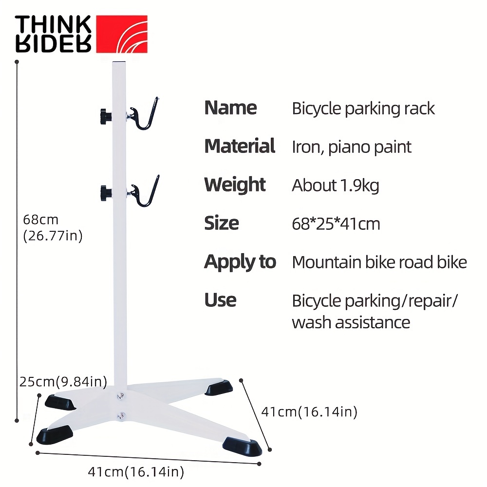 Soporte Suelo Bicicleta Tipo L Diseño Dividido Estante - Temu Mexico