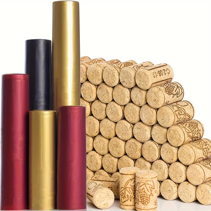 Wine Corks, Straight Corks, 8, Premium Recycled Corks, Corks for