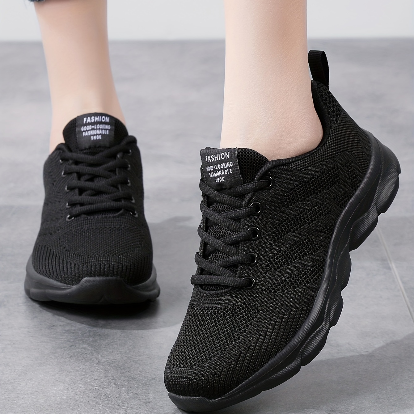 205 Zapatillas Hombre Invierno Baratas Zapatillas de Deporte cómodas con  cuña para Mujer, Zapatos Deportivos Hesh Transpirables a la Moda Zapatillas  De Estar En (Black, 38) : : Moda