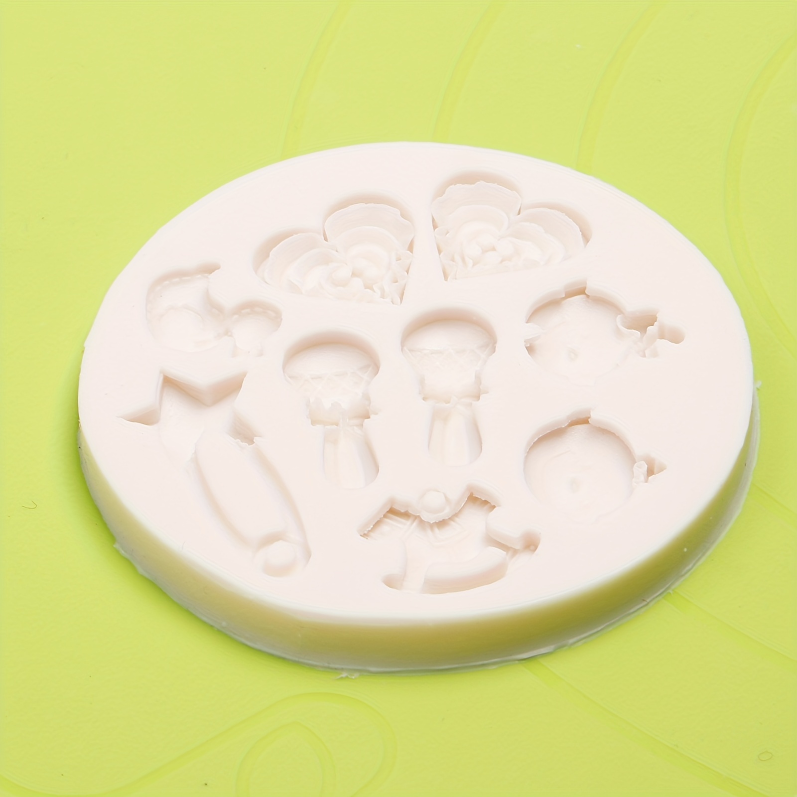 Baby Stuff Fondant Mold 3d Silicone Mold Candy Mold - Temu