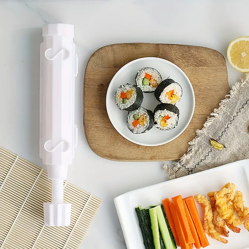 Sushi Bazooka Sushi Maker, Diy Homemade Sushi Roller Machine
