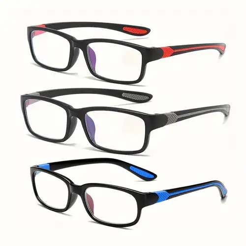 1pc mens reading glasses fashion tr90 rectangular reading glasses trendy gift