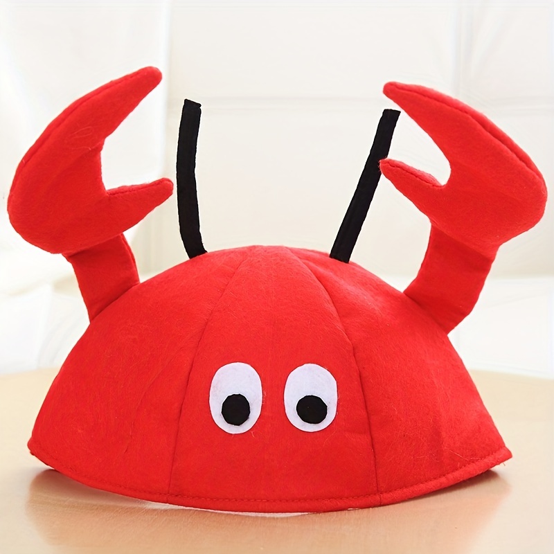 Dww-discount Crab Hat - Ocean Animal Hats - Fish Hats Crawfish Costume -  Under The Sea Party - By Funny Party Hats