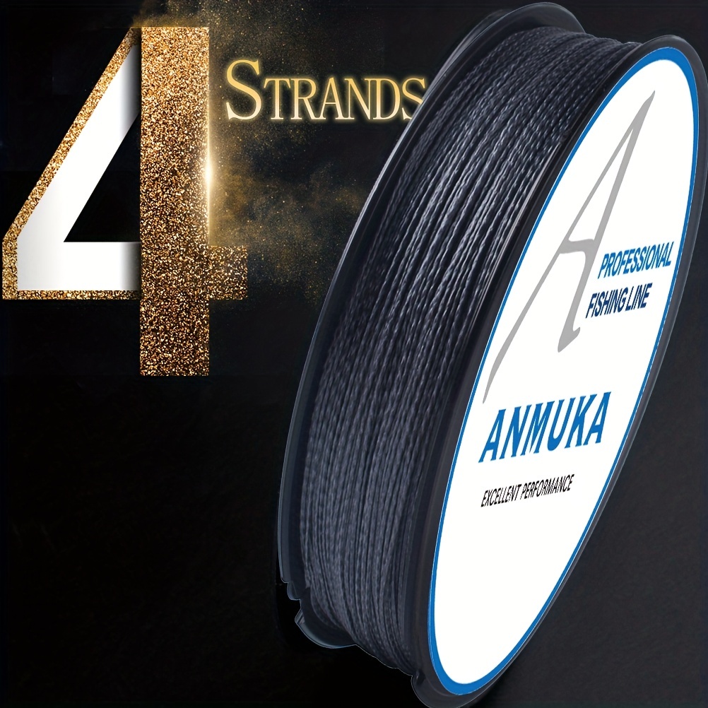Durable Strong 4 Strand Braided Fishing Line 100yd - Temu