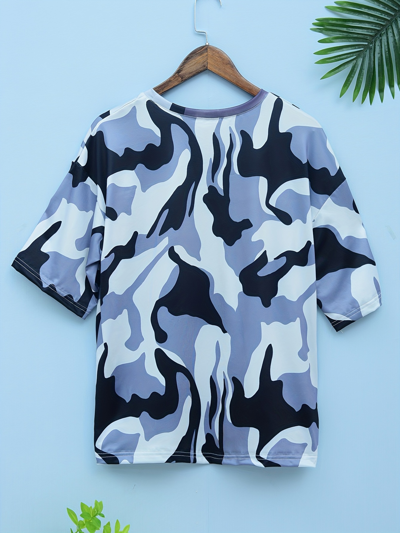 Sporty Girl Camouflage T-Shirt