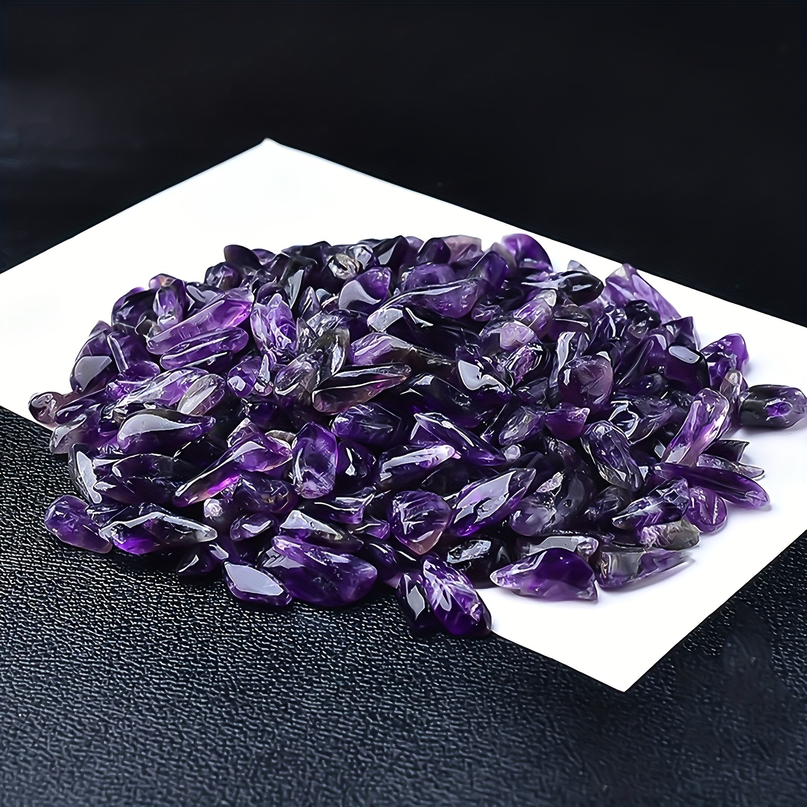  1 Lb Amethyst Crystal Chips Bulk Fish Tank