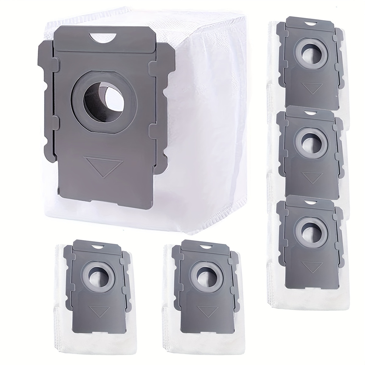 Lot de 12 sacs d'aspirateur pour IRobot Roomba I & S Series I7 I7+/Plus  (7550) I3+ (3550) I6+ (6550) I8+ (8550) S9+ (9550) Clean Base Sacs  d'élimination automatique de la saleté 