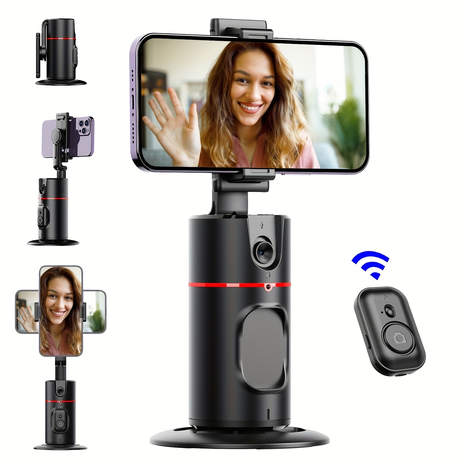 Support de suivi automatique des Object Smartphone - Stick selfie à 360  degrés 