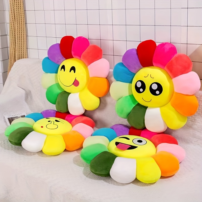 Adorable Sunflower Daisy Pillow Plush Toy Perfect For Home - Temu