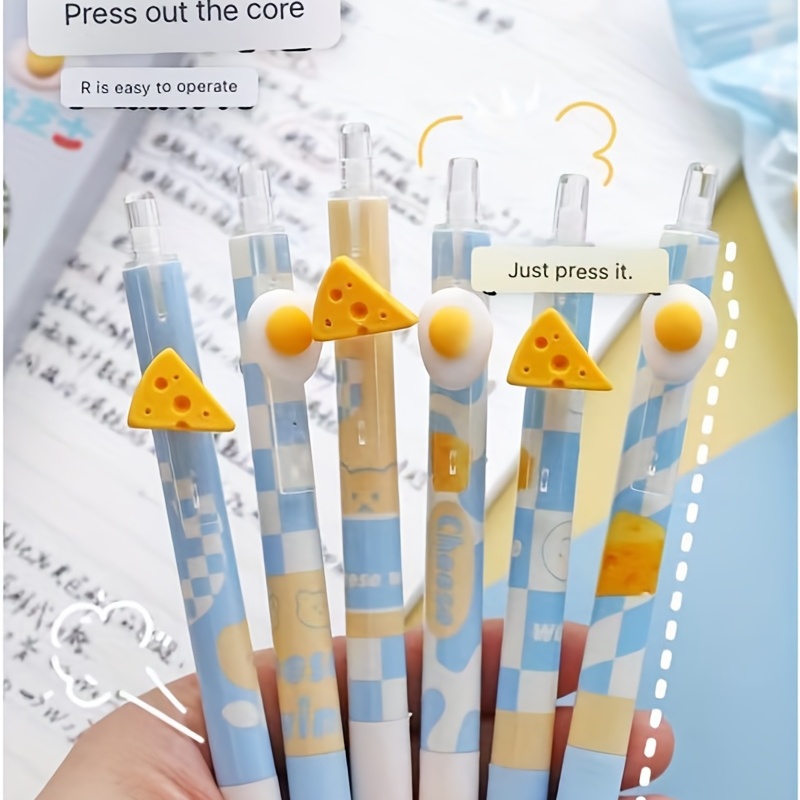 36 Pcs Sea Salt Cheese High Color Press Rollerball Gel Pens for