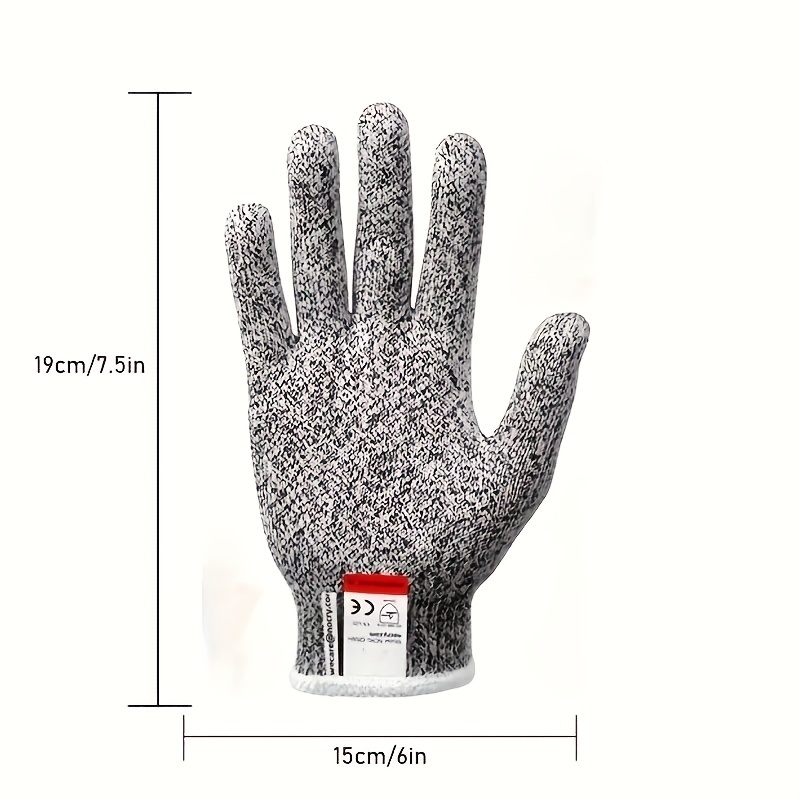 Anti Cut Glove, Oyster Glove Level 5 Protection Stainless Steel