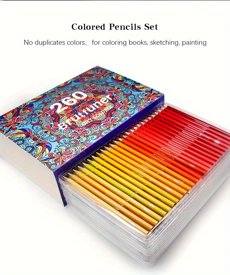 Buy 260 Colored Pencils for Kids Drawing Sketching Shading Coloring Pencils  for Adults Coloring Books Online at desertcartBolivia