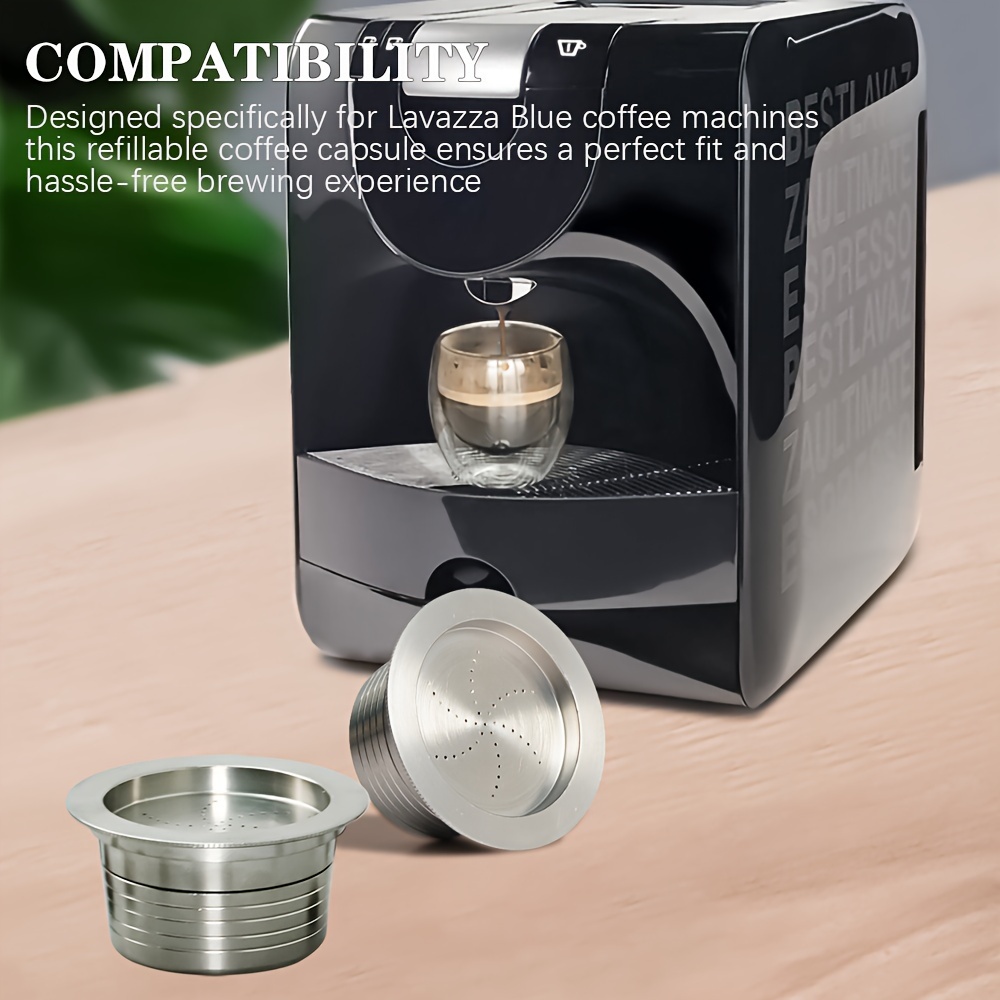 Compatible with LAVAZZA Blue capsule coffee machine Reusable